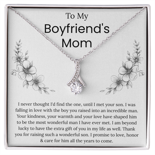 To My Boyfriend's Mom - "The One & Only" Alluring Beauty Necklace