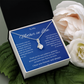 To My Mother-in-Law - "My Home & Endless Love" Alluring Beauty Necklace