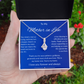 To My Mother-in-Law - "My Home & Endless Love" Alluring Beauty Necklace