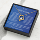 To My Wife's Mom - "Super Mother-in-Law" Forever Love Necklace